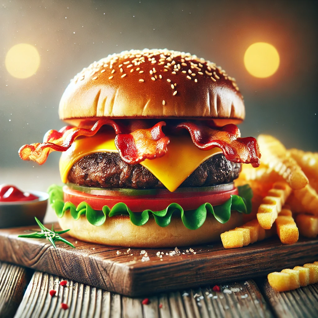 Boolean Bacon Burger